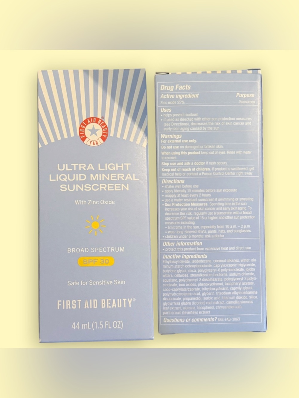 🤎2 for $50🤎 Ultra Light Liquid Mineral Sunscreen with Zinc Oxide SPF 30